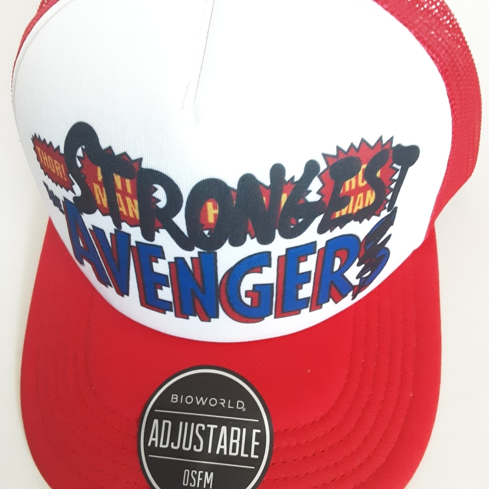 Marvel Thor: Love And Thunder Strongest Avenger Cosplay Trucker Hat NEW - Picture 7 of 9